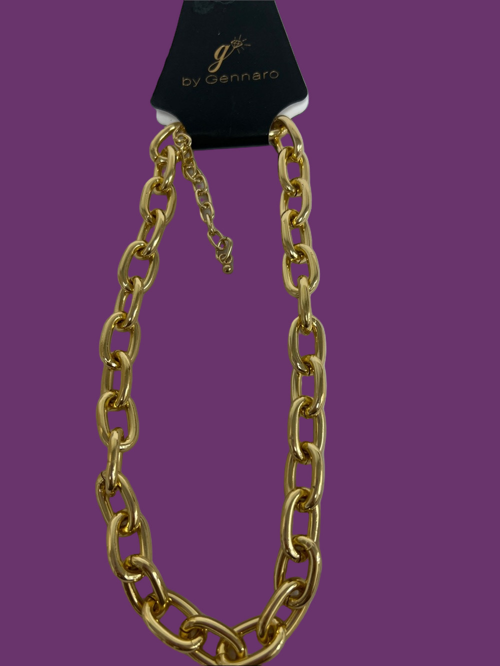 Gold Chain Link Necklace - Women's Fashion Necklace